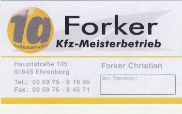 Kfz-Meisterbetrieb Forker